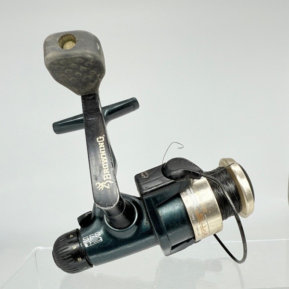 Browning SFS12 Green Spinning Fishing Reel‎ Ball Bearing Made in Bangladesh